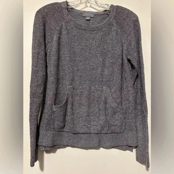 Barefoot Dreams Cozy Chic Lite pullover gray size S - Picture 1 of 7